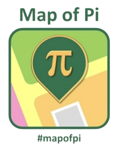 Map of Pi logo
